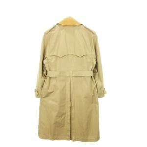 Brooks Brothers トレンチコート ロング ライナー付き ラグラン 裏地チェック ベルト 36 S ベージュ