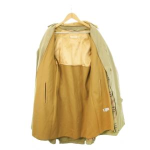 Brooks Brothers トレンチコート ロング ライナー付き ラグラン 裏地チェック ベルト 36 S ベージュ