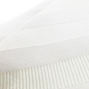 PRADA ネクタイ ナロータイ スリム シルク 絹 サテン ストライプ ロゴ シルバーカラー /CK24 GY18