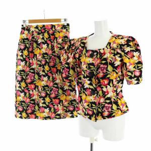 diffusion femmes ヴィンテージ セットアップ 上下 ノーカラージャケット 台形スカート