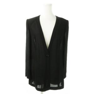 GIVENCHY HI FORMAL セットアップ 上下 3点セット ジャケット ノーカラー ブラウス 半袖 スカート ミモレ