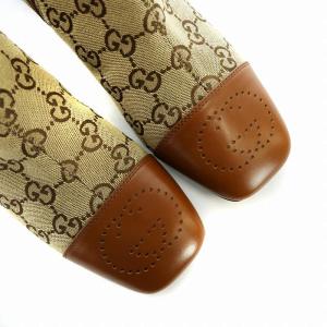 GUCCI ショートブーツ GG柄 スクエアトゥ