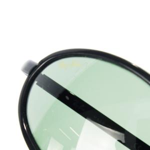 Ray-Ban サングラス アイウェア オーバル メタルフレーム 黒 ブラック 緑 グリーン RB3123 /CK12