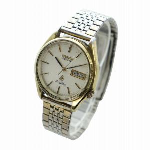 SEIKO ジャンク品 Silver Wave シルバーウェーブ 腕時計 ウォッチ クォーツ デイデイト ゴールド色