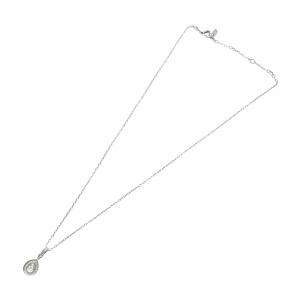 SWAROVSKI ネックレス アクセサリー ペンダント ロゴ クリスタル ドロップ ラインストーン シルバー色 GY11