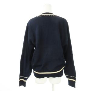 CELINE ヴィンテージ セーター M ネイビー