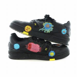 LOUIS VUITTON 草間彌生 LV トレイナーライン DD1222 22年製 ローカット スニーカー