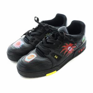 LOUIS VUITTON 草間彌生 LV トレイナーライン DD1222 22年製 ローカット スニーカー