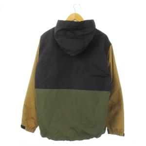 Columbia LAKE POWELL JACKET マウンテンパーカー ジップアップ ナイロン 配色 ロゴ アウトドア L 黒 ブラック