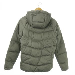 Columbia OMNI-HEAT ダウンジャケット ジップアップ フーディー ロゴ 収納袋付き 防寒 アウトドア S