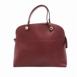 FURLA　フルラ　レザー　ショルダーバッグ　２WAY　ボルドー FURLAフルラレザーショルダーバッグ2WAYボルドー