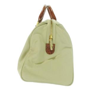 VALENTINO GARAVANI sport ボストンバッグ ナイロン レザー 刺繍 ロゴ スポーツ 緑 グリーン