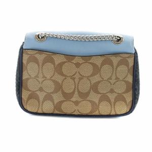 COACH ミニ キャンディエキゾチック フローラルターンロック ショルダーバッグ シグネチャー ロゴ PVC レザー