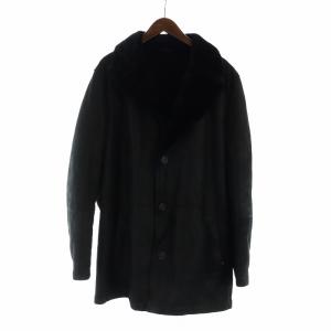 ムートンコート 52 ブラック