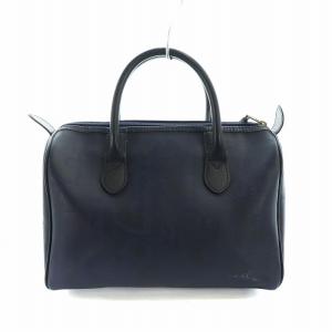 Christian Dior ヴィンテージ トロッター ミニ ボストン バッグ ネイビー