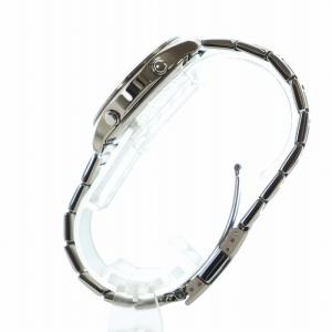 CASIO リニエージ LINEAGE 腕時計 ウォッチ 電波ソーラー ラウンド アナデジ ロゴ シルバー色 LCW-M100T GY18