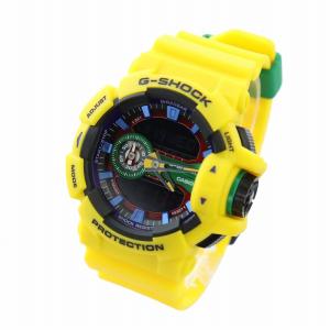 CASIO G-SHOCK ハイパーカラーズ 腕時計 ウォッチ クォーツ デジアナ 黄 イエロー GA-400 GY18 /MQ