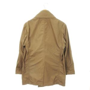 ALPHA INDUSTRIES Pコート ピーコート コットン ミリタリー L 茶 ブラウン /MN18 GY37