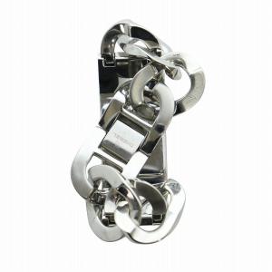 DIESEL 腕時計 ブレスレットウォッチ クォーツ スクエア ロゴ シルバー色 DZ-5197 GY18 /MQ