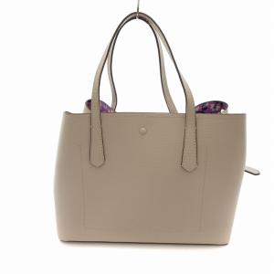 kate spade new york ハンドバッグ ショルダーバッグ 2WAY ポーチ付き PVC 内側花柄 ベージュ /UO GY18