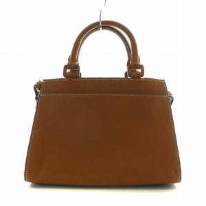 TORY BURCH ハンドバッグ ショルダー 2WAY レザー ブラウン