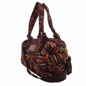 MARC by MARC JACOBS ハンドバッグ ショルダーバッグ 2WAY 手提げ 斜め掛け 総柄 ナイロン マルチカラー /FF GY18