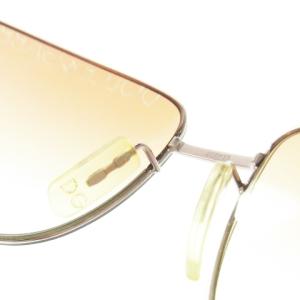 DOLCE&GABBANA サングラス アイウェア スクエア メタルフレーム ブラウングラデーション ロゴ 茶 ブラウン DG4814