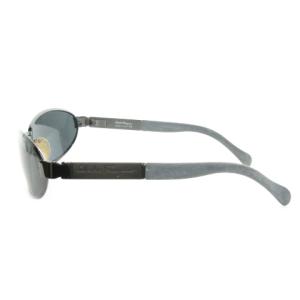 Salvatore Ferragamo サングラス 眼鏡 オーバル 金属フレーム 125 グレー /MN8 GY27