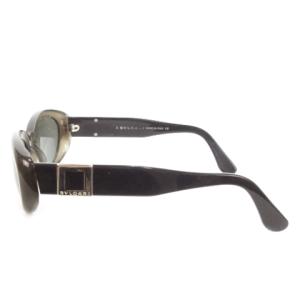 BVLGARI サングラス 眼鏡 セルフレーム  オーバル ロゴ 135 茶 ブラウン /MN6 GY27