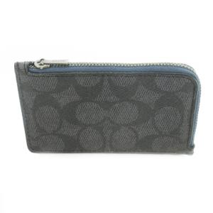 小銭入れ コインケース カードケース PVC シグネチャー 紺 ネイビー /AO16 GY11