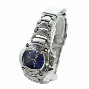 CASIO G-SHOCK ジャンク品 MT-G 腕時計 ウォッチ デイト クォーツ ベルトカスタム シルバー色 MTG-120 GY11