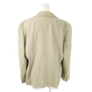 GIVENCHY GLAMOUR ヴィンテージ セットアップ 2点セット テーラードジャケット 背抜き ミモレスカート ウール