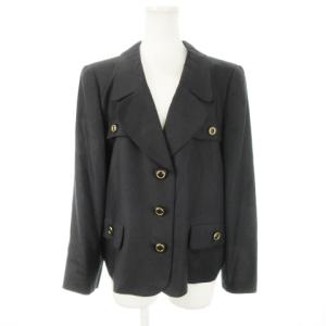 × ロロピアーナ Loro Piana テーラードジャケット 総裏地 ウール カシミヤ 3ボタン 大きいサイズ