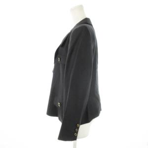 Leilian × ロロピアーナ Loro Piana テーラードジャケット 総裏地 ウール カシミヤ 3ボタン 大きいサイズ