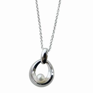 ネックレス ペンダント ベビーパール SV925 真珠 4mm シルバー色 アクセサリー GY18 /MQ