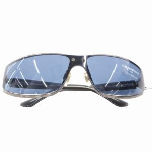 タグ付き サングラス 眼鏡 メガネ アイウェア ロゴ 926/80 125 黒 ブラック 青 ブルー 243-S