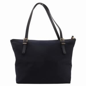 kate spade new york トートバッグ ハンドバッグ ナイロン レザー ロゴ ビジュー 刺繍 紺 ネイビー