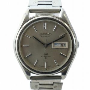 LORD MATIC LM ロードマチック 腕時計 ウォッチ 自動巻き 23石 デイデイト シルバー色