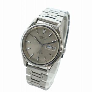 SEIKO LORD MATIC LM ロードマチック 腕時計 ウォッチ 自動巻き 23石 デイデイト シルバー色