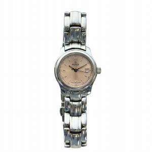 FENDI 腕時計 ウォッチ クォーツ デイト カレンダー付き ローマン ラウンド シルバー色 210L GY11