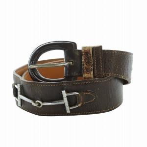 HERMES 70s ヴィンテージ 〇B刻印 1972年製 ベルト ブラウン