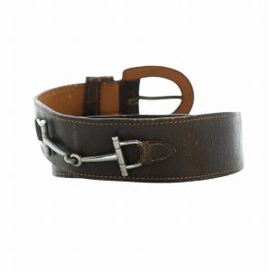 HERMES 70s ヴィンテージ 〇B刻印 1972年製 ベルト ブラウン