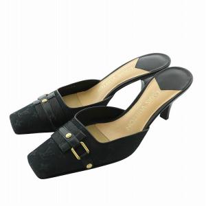 ミュール サンダル キャンバス モノグラム 35.5