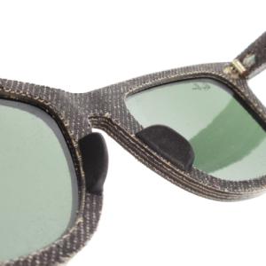 Ray-Ban DENIM WAYFARER サングラス 眼鏡 デニムフレーム ケース付き ロゴ 5222 グレー RB
