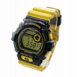 CASIO G-SHOCK 腕時計 ウォッチ クォーツ デジタル デイト カレンダー付き ロゴ 黄 イエロー G-8900SC GY11