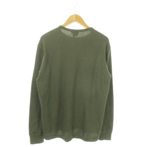 THE NORTH FACE L/S Honeycomb Crew 長袖Tシャツ ロンT 速乾 ストレッチ ロゴ刺繍 アウトドア XL 緑 カーキ NT11941