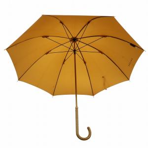 CELINE 雨傘 長傘 雨具 ロゴ マカダム柄 茶 ブラウン ベージュ GY18 /MQ