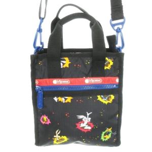 × ルーニーテューンズ LOONEY TUNES ショルダーバッグ ハンドバッグ 2way ナイロン キャラクター