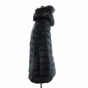 TATRAS SARMA ダウンコート ポーランドラクーン ジップアップ 3 ブラック