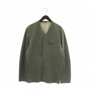 レザージャケット 52 グレー